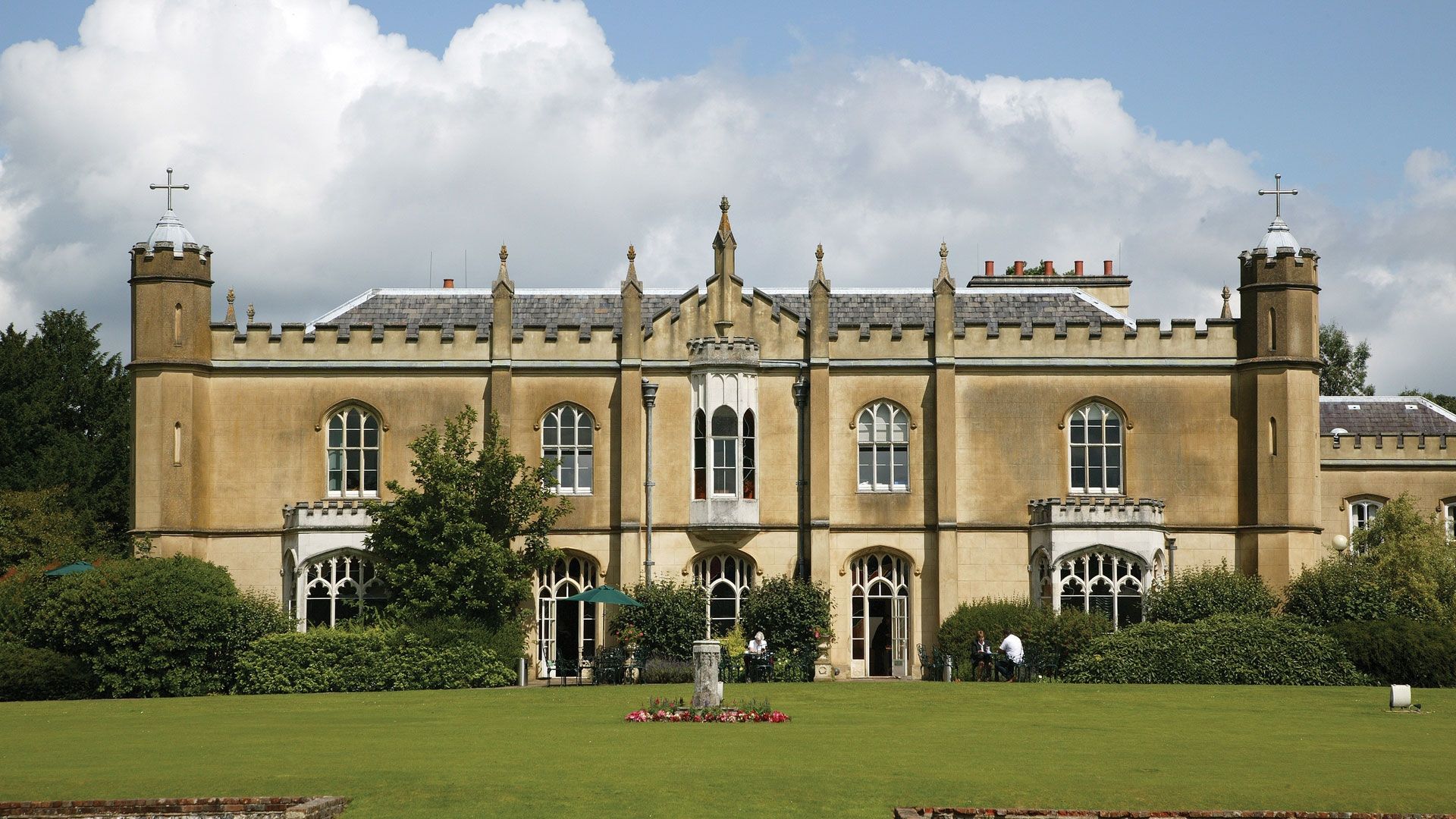 grounds of Missenden Abbey buildings