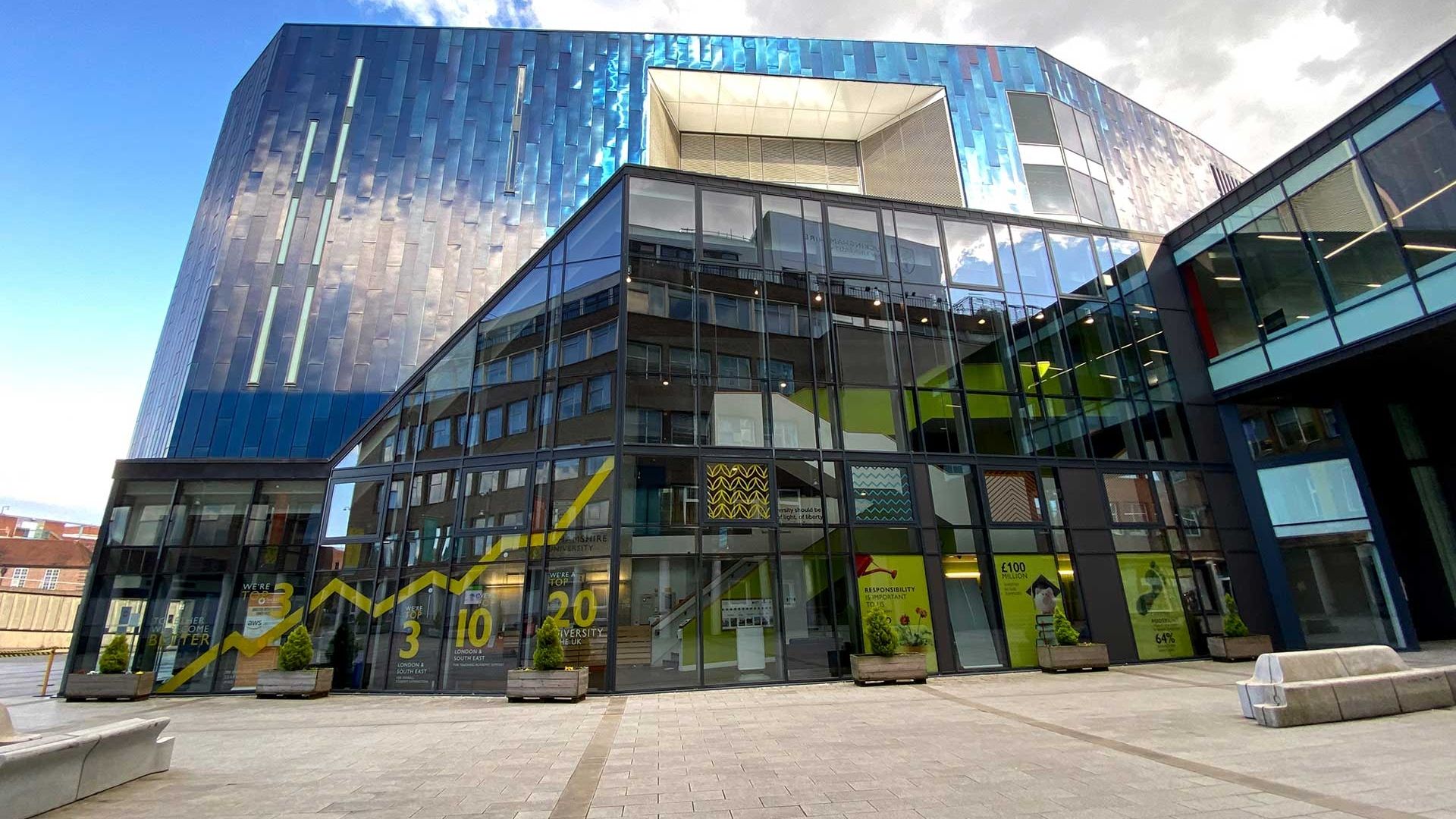 Gateway building at High Wycombe Campus BNU