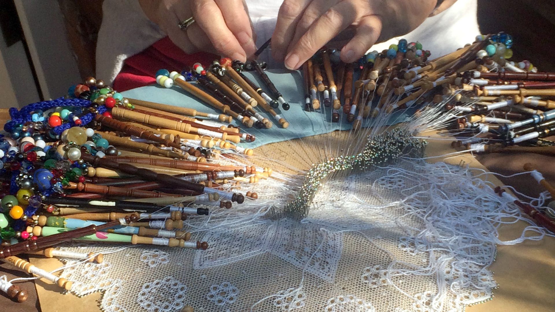 Lace making