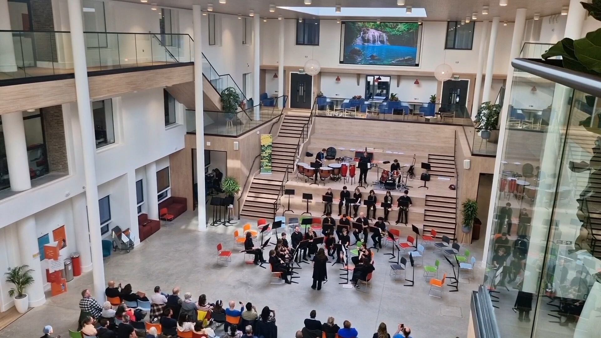 The Atrium during performance