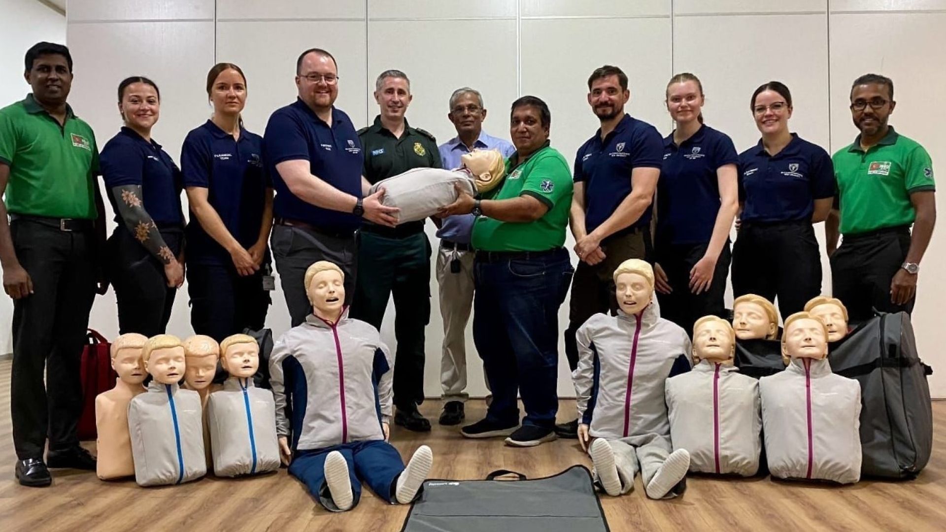 Paramedic students