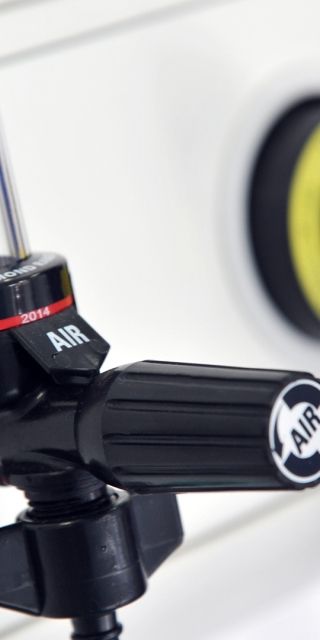 Close up on a breathing tube - nursing equipment