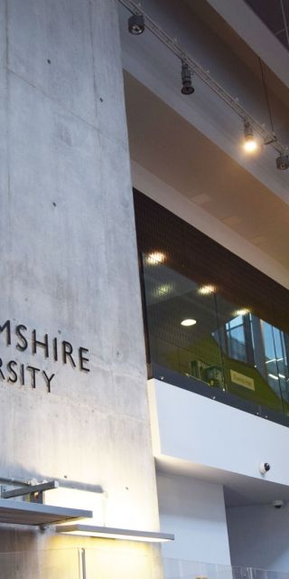 Gateway building reception area