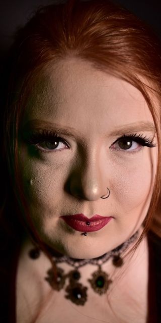Head and shoulders shot of three Acting students