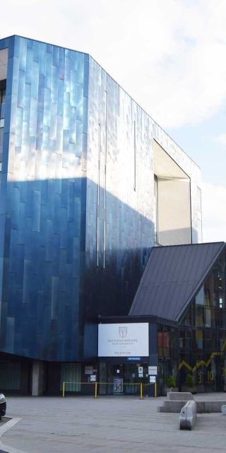 Gateway building sunny 