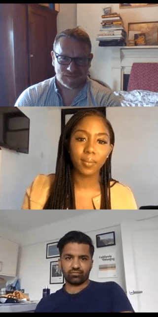 Paul Fields, Dr Oli Morris, Robyn Elton, Lara Baker, Shikayla Nadine, Oliver Sheppard and Dhanny Joshi