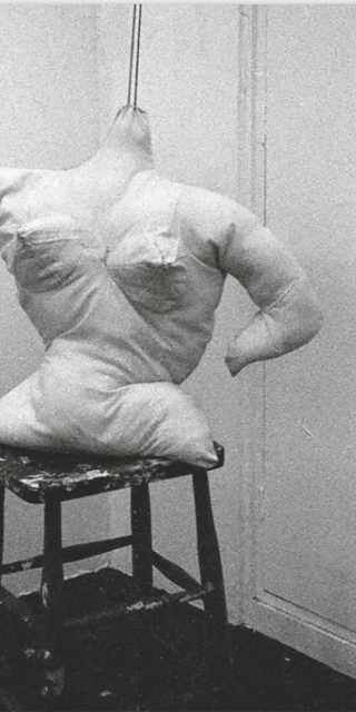 Three images of Fine Art students work combined into one photo