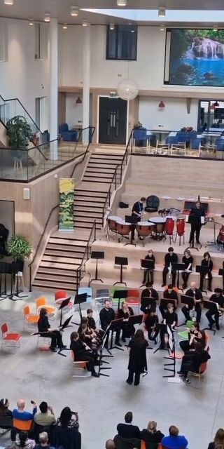 The Atrium during performance
