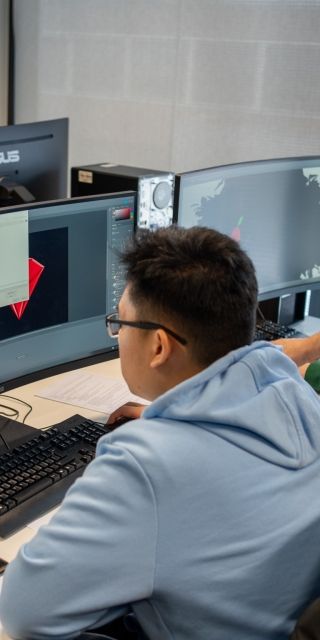 Mario Santos teaching Computer Games Development