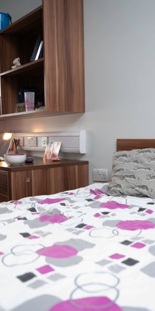 Student in Student accommodation