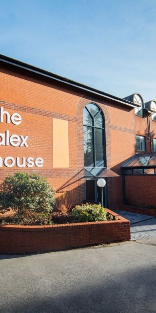 Exterior of Alex House 