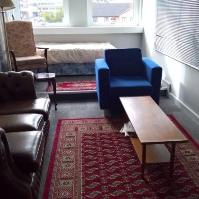 A living room simulation for psychology students