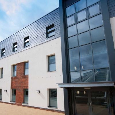 Windsor House student accommodation building front