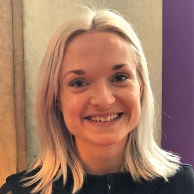 Head shot of a smiling Beth from the Gateway Gym team