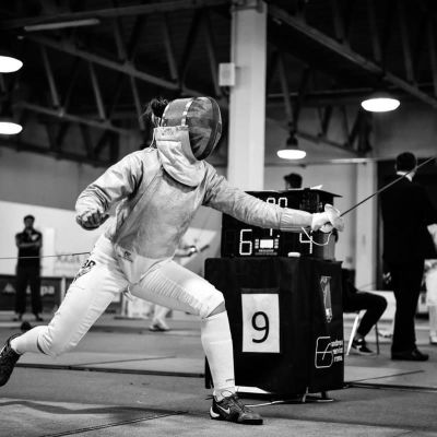BNU student and fencer Sophia Potter