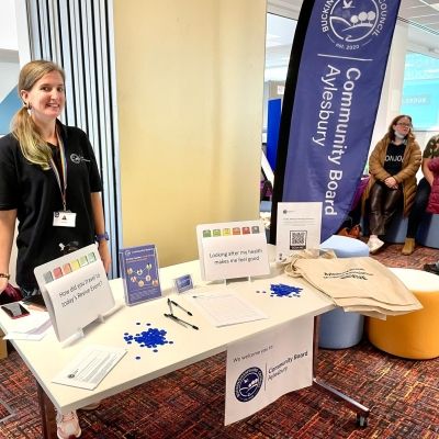 Aylesbury community board stand 
