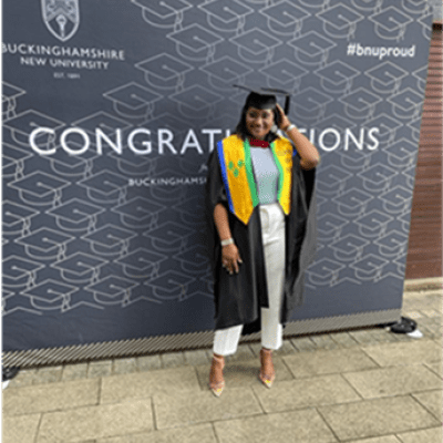 Unaka Cato graduation photo