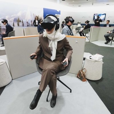 WEF 2024 - VR participation
