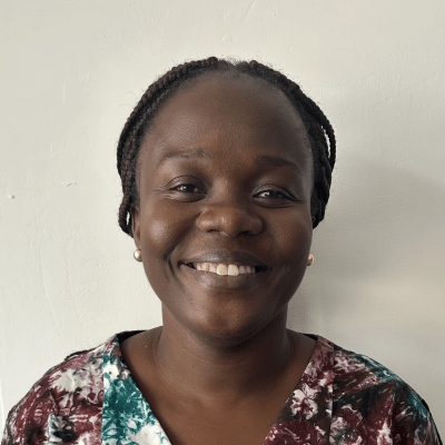 Head and shoulders shot of a smiling Bernice Gyapong, an academic at BNU.