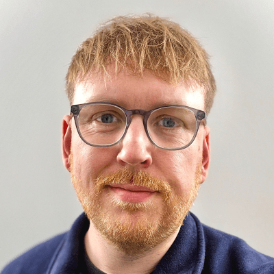 A headshot photo of Andy Davies, an International Student Support Advisor at BNU.