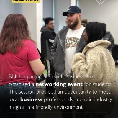 It’s time for the February edition of Buzz at BNU 🤩

February was an exciting and busy month at BNU. We hosted several conferences and events for students and staff. 💻

Swipe to see everything that ha...