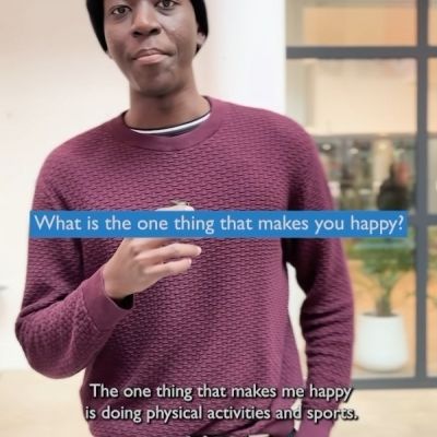 We’re celebrating International Day of Happiness! 🤩

We asked our students to share the one thing that brings them joy in their everyday lives. 🤔

What is your go-to happiness moment? 🥰
