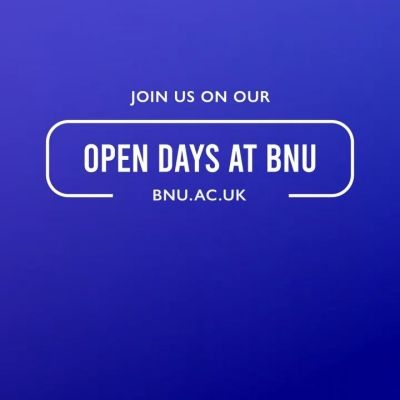 Our next Open Day is just around the corner!

Visit us on Saturday 14 March and experience:
• An exciting schedule of talks and live demos 👌 
• Hands-on sessions with fascinating course tasters ✨ 
• A chance to explore our campus and accommodation 🏠 
• Opportunities to meet the Students’ Union and learn about The Big Deal (free sports, clubs & activities) 🏀 
• Honest opinions and advice from tutors and current students 🗣️ 

Book your place by following the link in our bio. 🔗