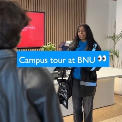 Open Day campus tour 👀

On the tour you’ll be able to view our state-of-the-art facilities and teaching spaces, the gym, cafes and the Top 5 Students' Union in the UK. 

You’ll really get a feel for student life here! 🎉

⏰ last approximately 45 minutes,
👋 led by our amazing Student Ambassadors.

Follow the link in bio to join our next Open Day! 📲