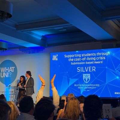 The dynamic duo that is BNU and Bucks Students’ Union have scooped a silver award at the 2026 Whatuni Student Choice Awards for supporting students in hardship 🏆
 
We also placed in the top 10 for:
⭐ ...