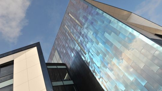 Windows of Gateway building