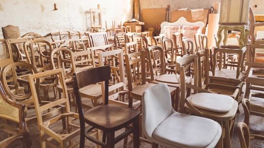 Range of Chairs in  High Wycombe archive factory 