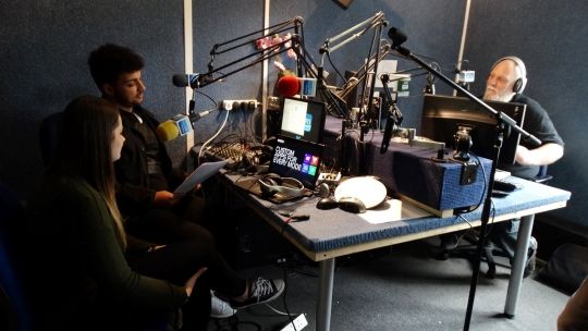 Former Events Students Interview on Local radio