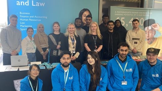 BNU's Business and Law students showcasing work from their Consultancy module