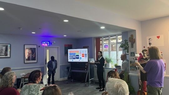 Event at the Oasis Partnership 