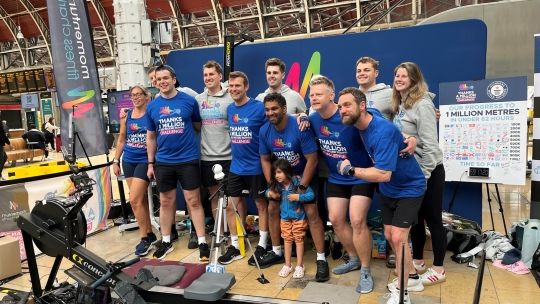 Rowers at Paddington