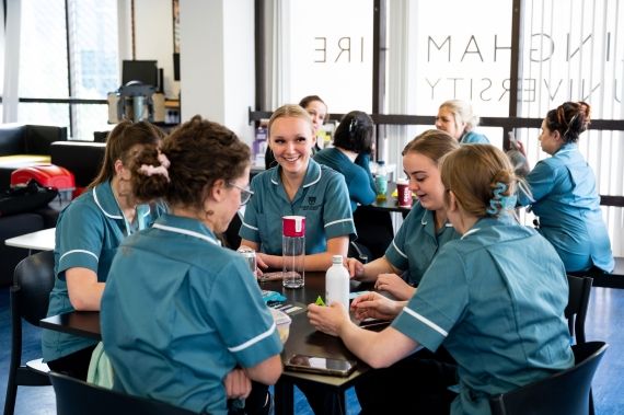 Group of BNU Midwifery students