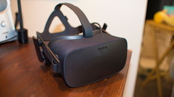 VR headset used to develop games