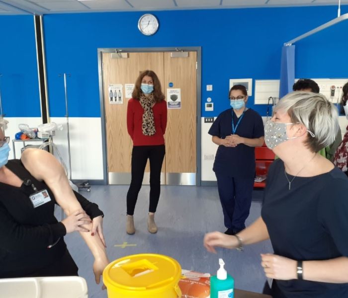 Aylesbury Vaccination site 