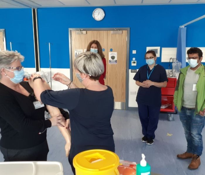 Aylesbury Vaccination site 