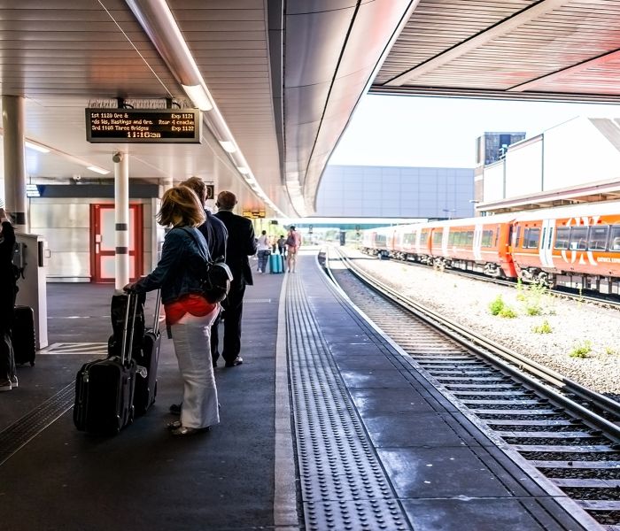 train station - student railcard