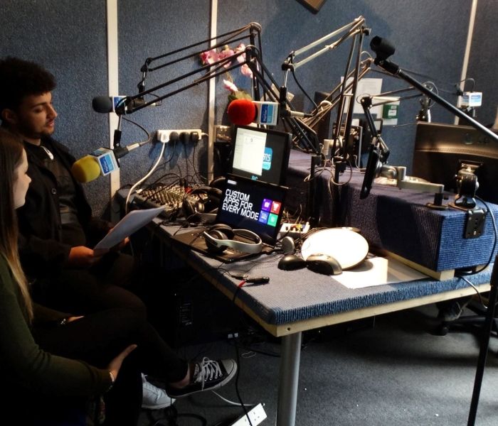 Former Events Students Interview on Local radio