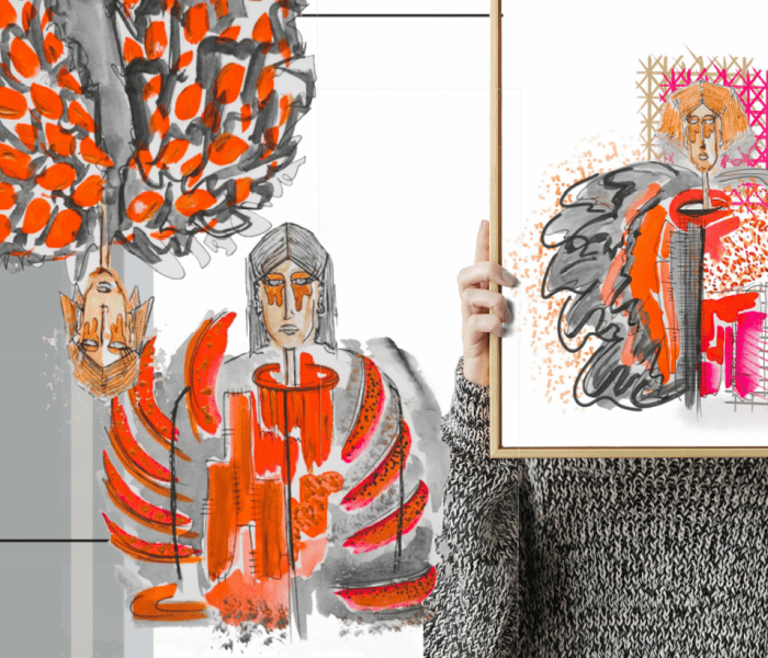 Fashion Design Student illustration design work