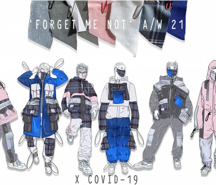 Fashion Design Students work drawings concept art