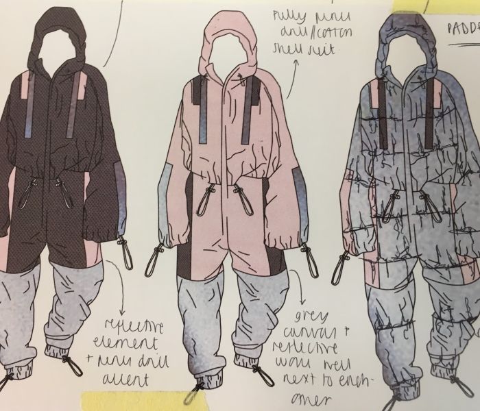 Fashion Design Student work drawings concept art