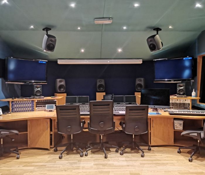 Audio and Music facilities room in long shot