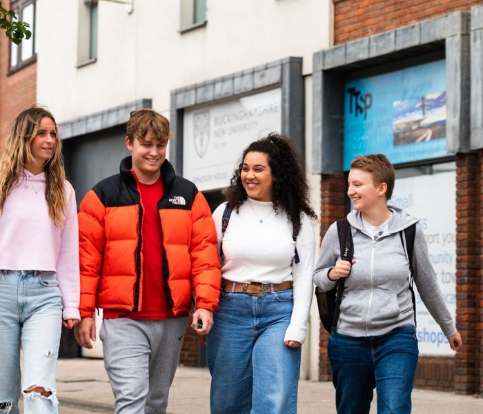 windsor house students outside