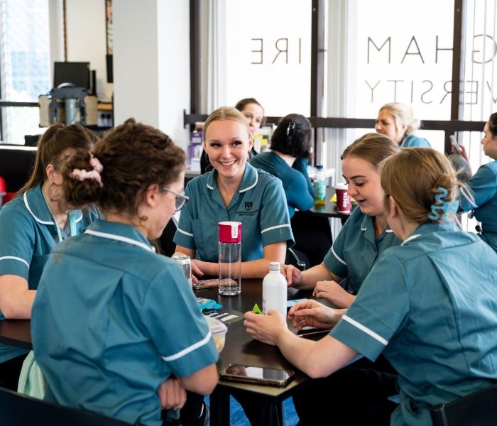 Group of BNU Midwifery students