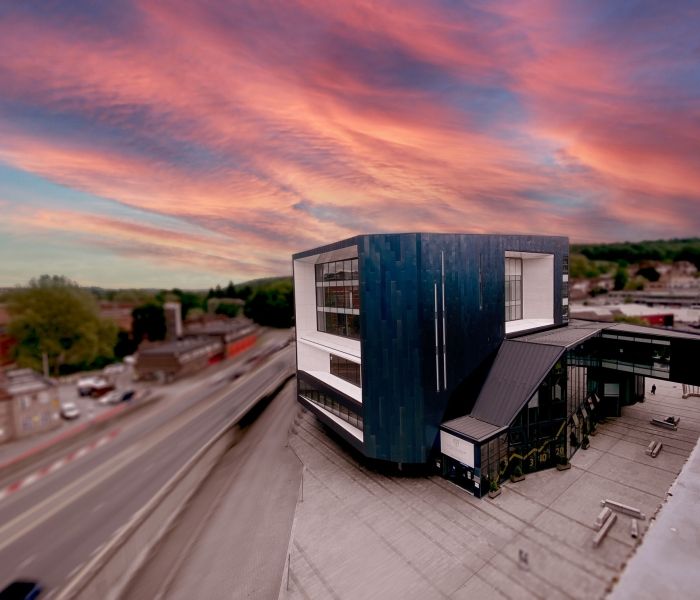 Gateway building - High Wycombe campus (Night)