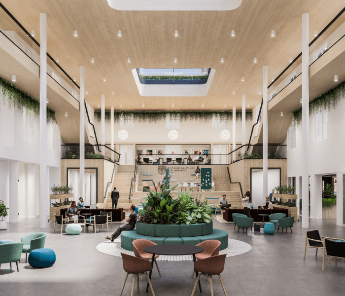 Concept visual of the new Atrium