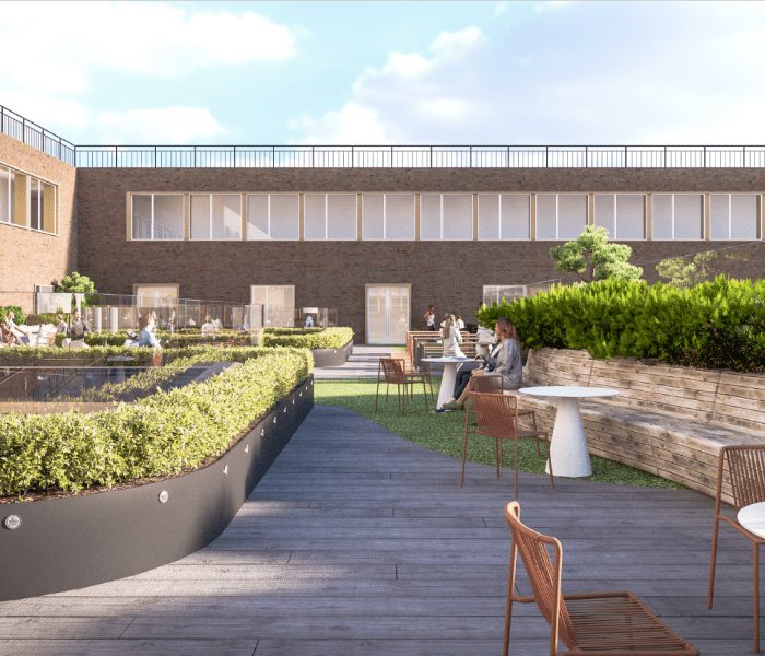 Concept visual of the new Roof Garden